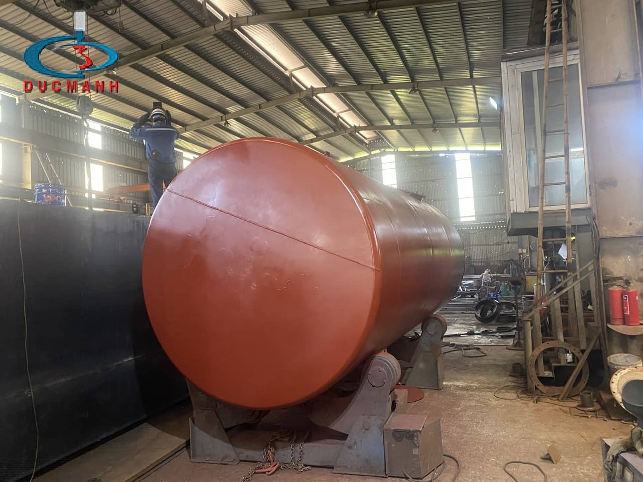 Bồn Chứa Hóa Chất 25m3 | Thép Đức Mạnh | 0972706868