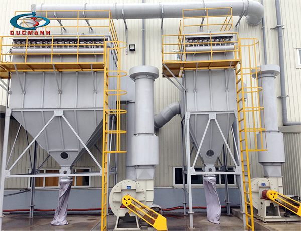 cấu tạo của hệ thống xử lý khí thải công nghiệp lắp đặt tại hưng yên
