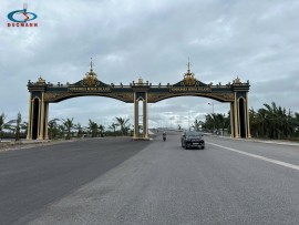 Cổng Chào Khu Vinhomes Royal Island Tại Vũ Yên - Hải Phòng