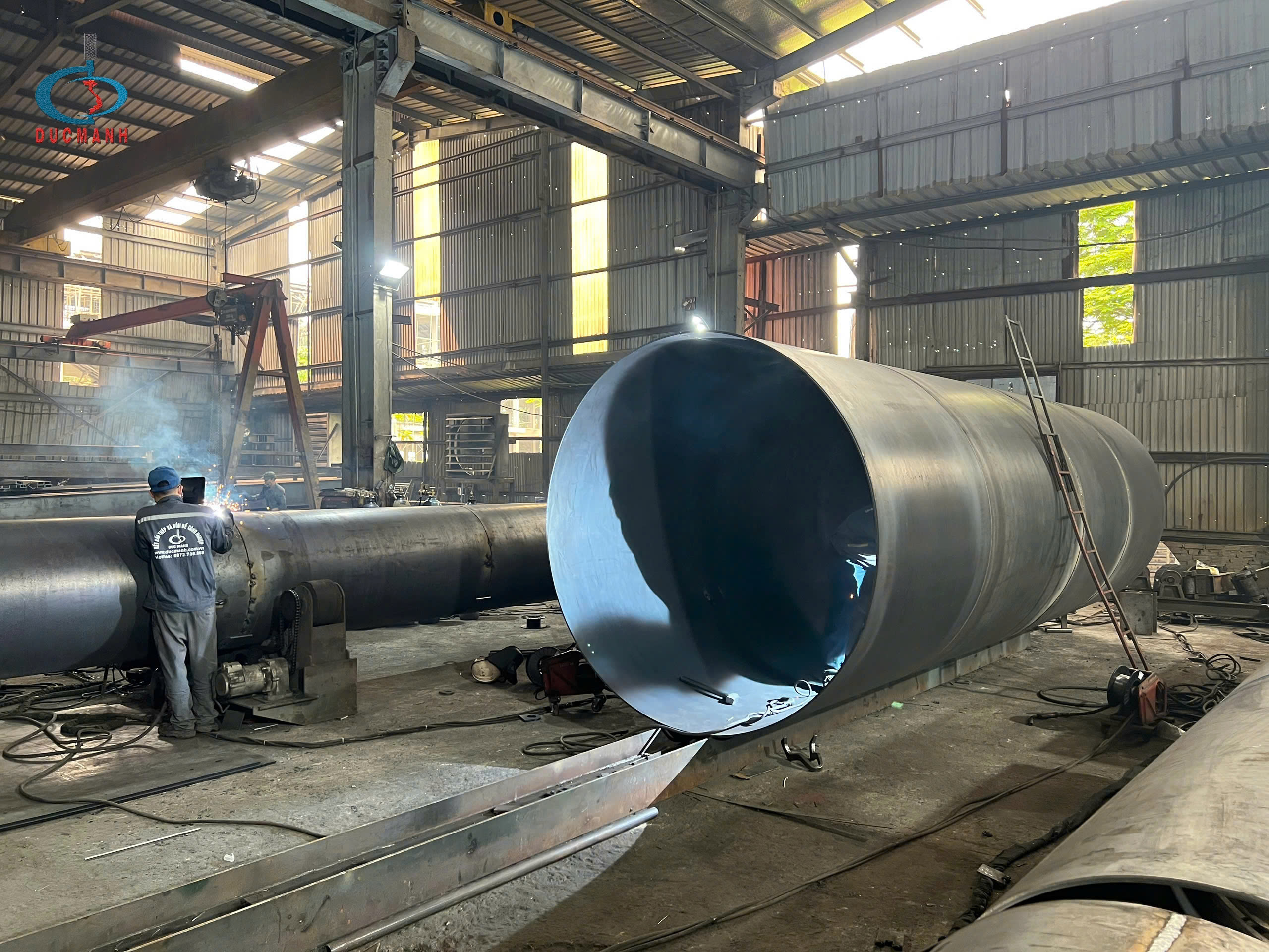 Địa Chỉ Lốc Ống Thép Tại Vĩnh Phúc | Gia Công Chuẩn Kỹ Thuật