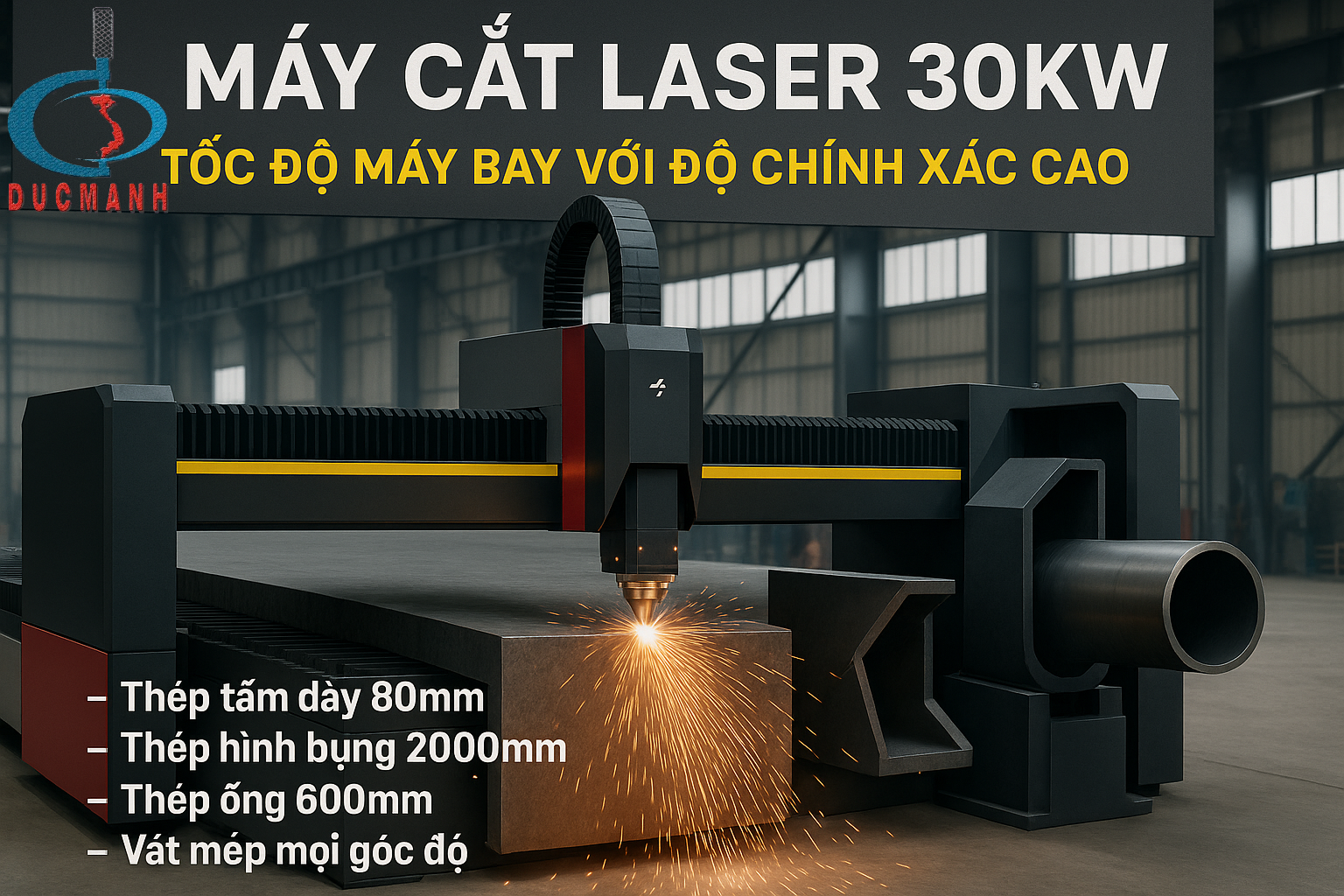 Gia công cắt laser thép giá rẻ tại Bắc Giang