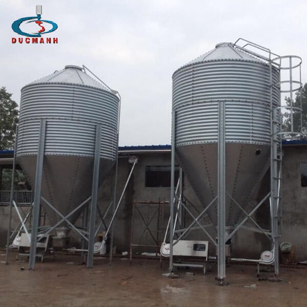 những lưu ý để sử dụng silo chứa cám hiệu quả