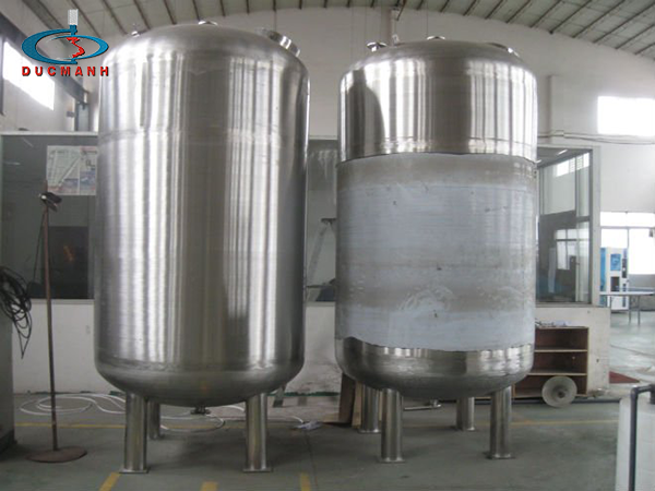 sản xuất bồn inox công nghiệp chất lượng