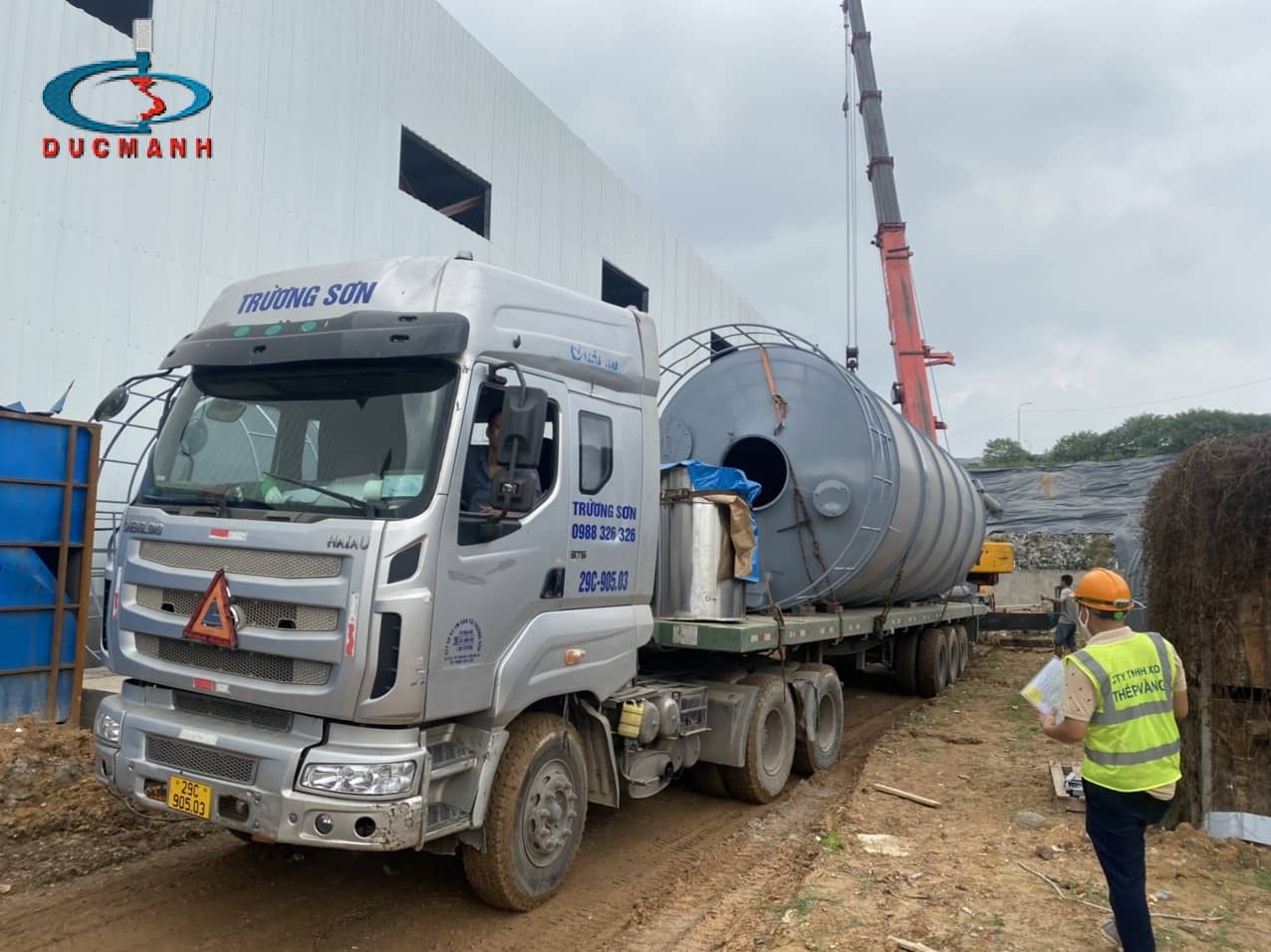 Sản Xuất Và Lắp Đặt Silo Công Nghiệp Cho Nhà Máy Điện Rác Sóc Sơn