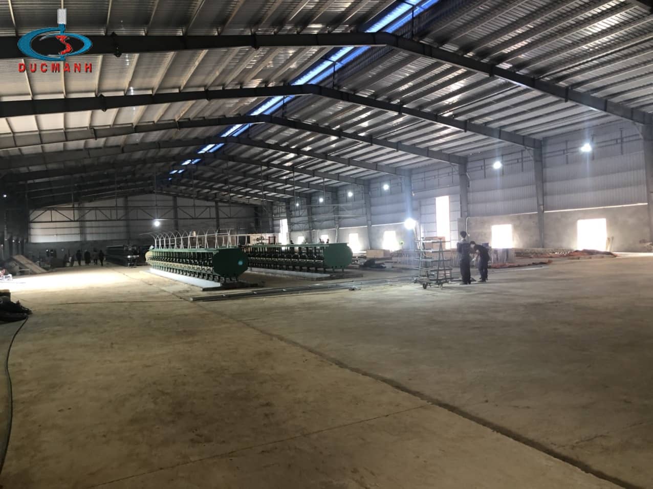 Thi Công Nhà Xưởng Khung Thép Tại Hòa Bình - 0972706868