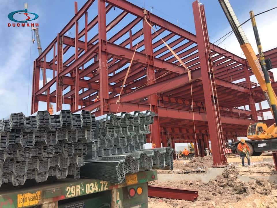 Thi Công Nhà Xưởng Khung Thép Tại Hưng Yên | Thép Đức Mạnh | 0972706868