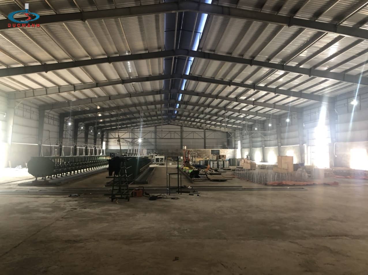 Thi Công Nhà Xưởng Khung Thép Tại Phú Thọ - 0972706868