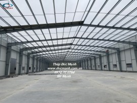 Thi Công Nhà Xưởng Khung Thép Tại Quảng Ninh | Thép Đức Mạnh | 0972706868