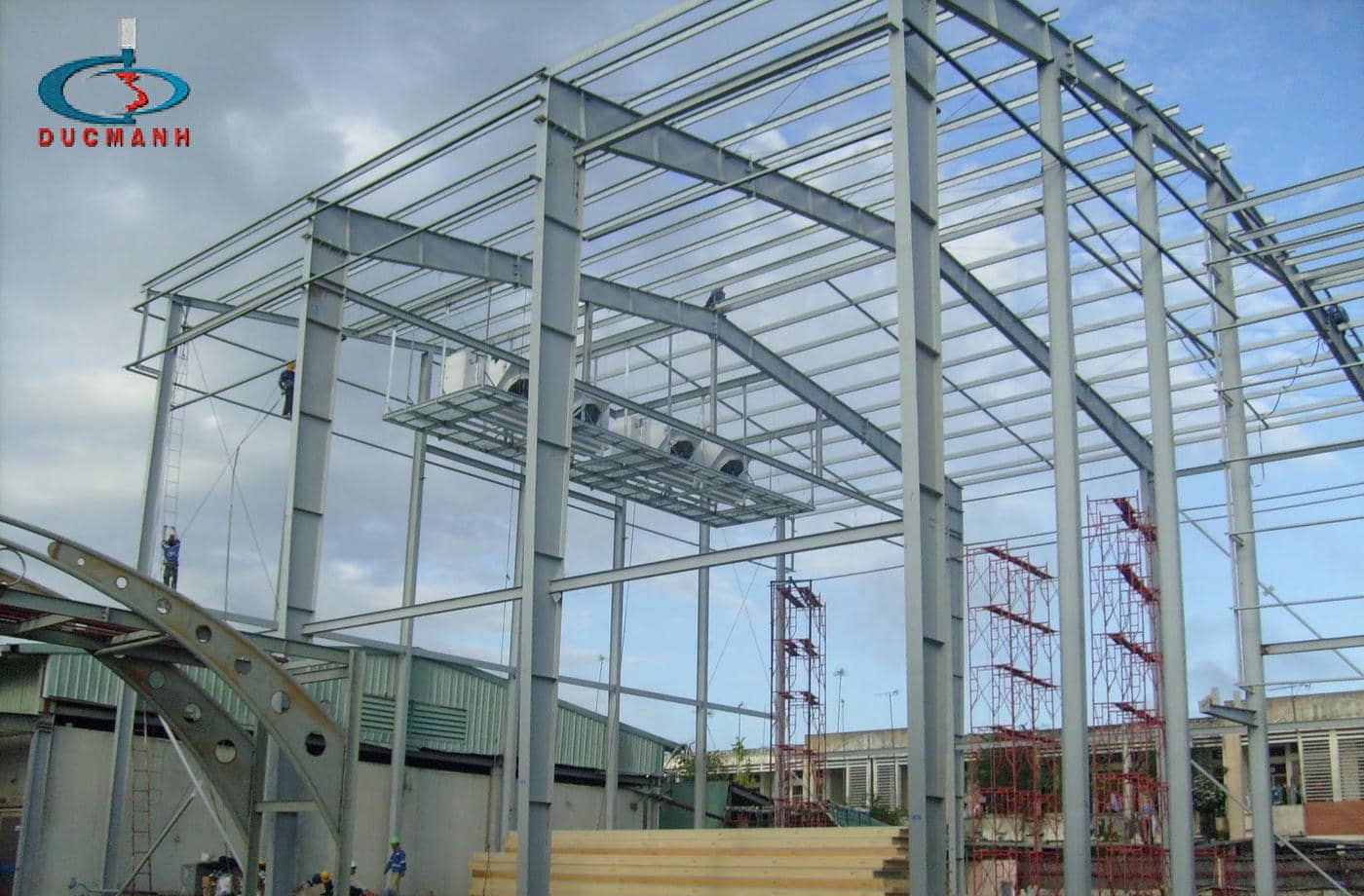 Thi Công Nhà Xưởng Khung Thép Tại Thanh Hóa - 0972706868