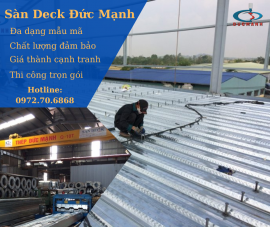 Thi Công Sàn Deck Tại Hải Phòng - 0972706868