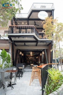 Xu Hướng Thiết Kế Quán Cafe Khung Thép 2022