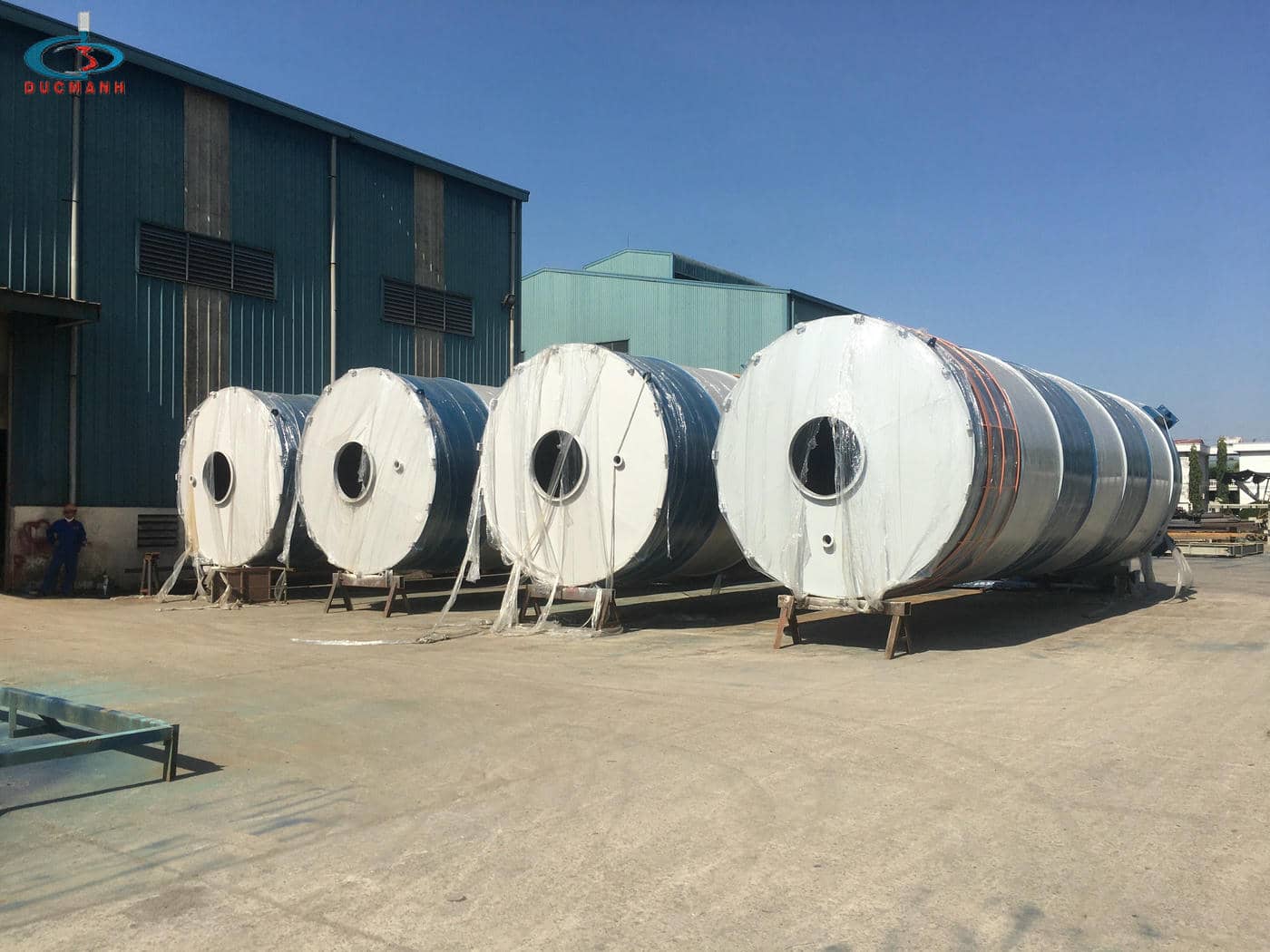Xưởng Gia Công Các Loại Silo Công Nghiệp | Thép Đức Mạnh | 0972706868